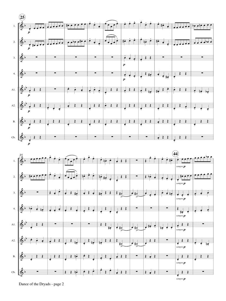 Dance of the Dryads from Symphony No. 3, Im Walde